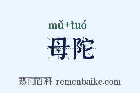 母陀是什么意思的图片